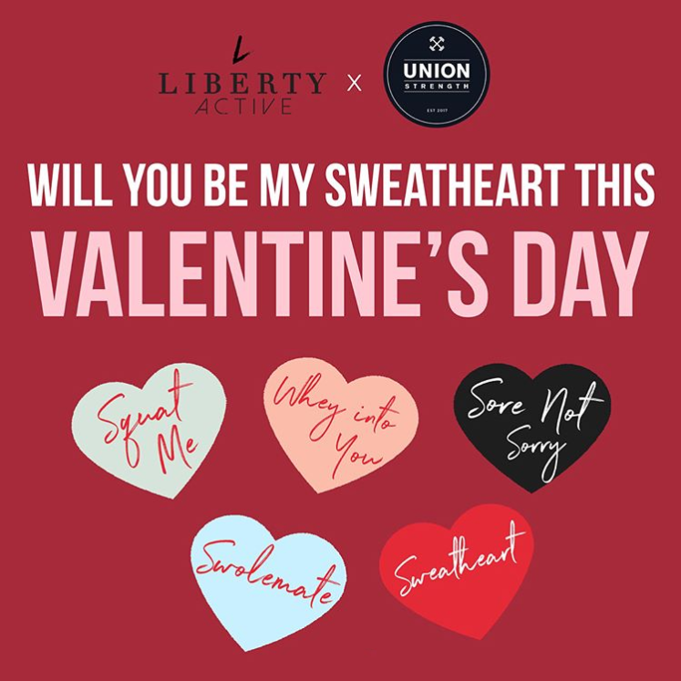 Liberty Active x Union Strength : Valentine's Day Giveaway - Contests &  Events Malaysia